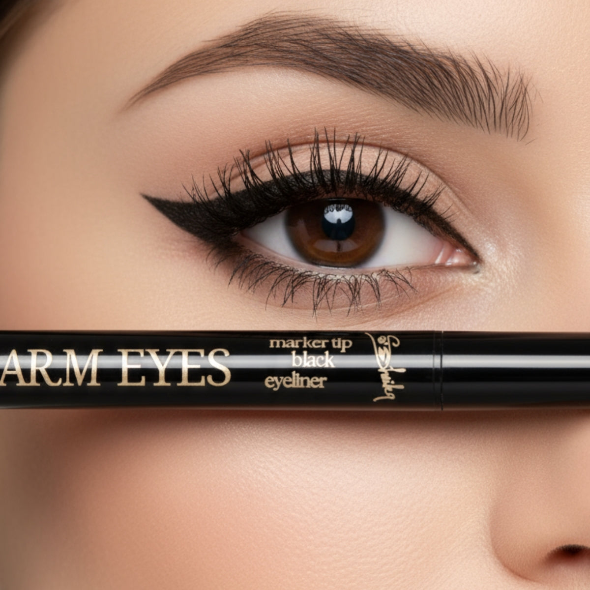 Tuș de ochi Harem Eyes Negru Intens, Rezistent la Apă