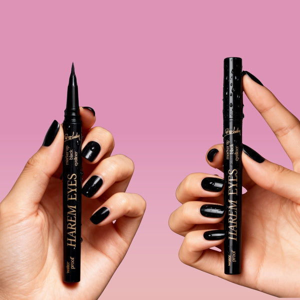 Tuș de ochi Harem Eyes Negru Intens, Rezistent la Apă